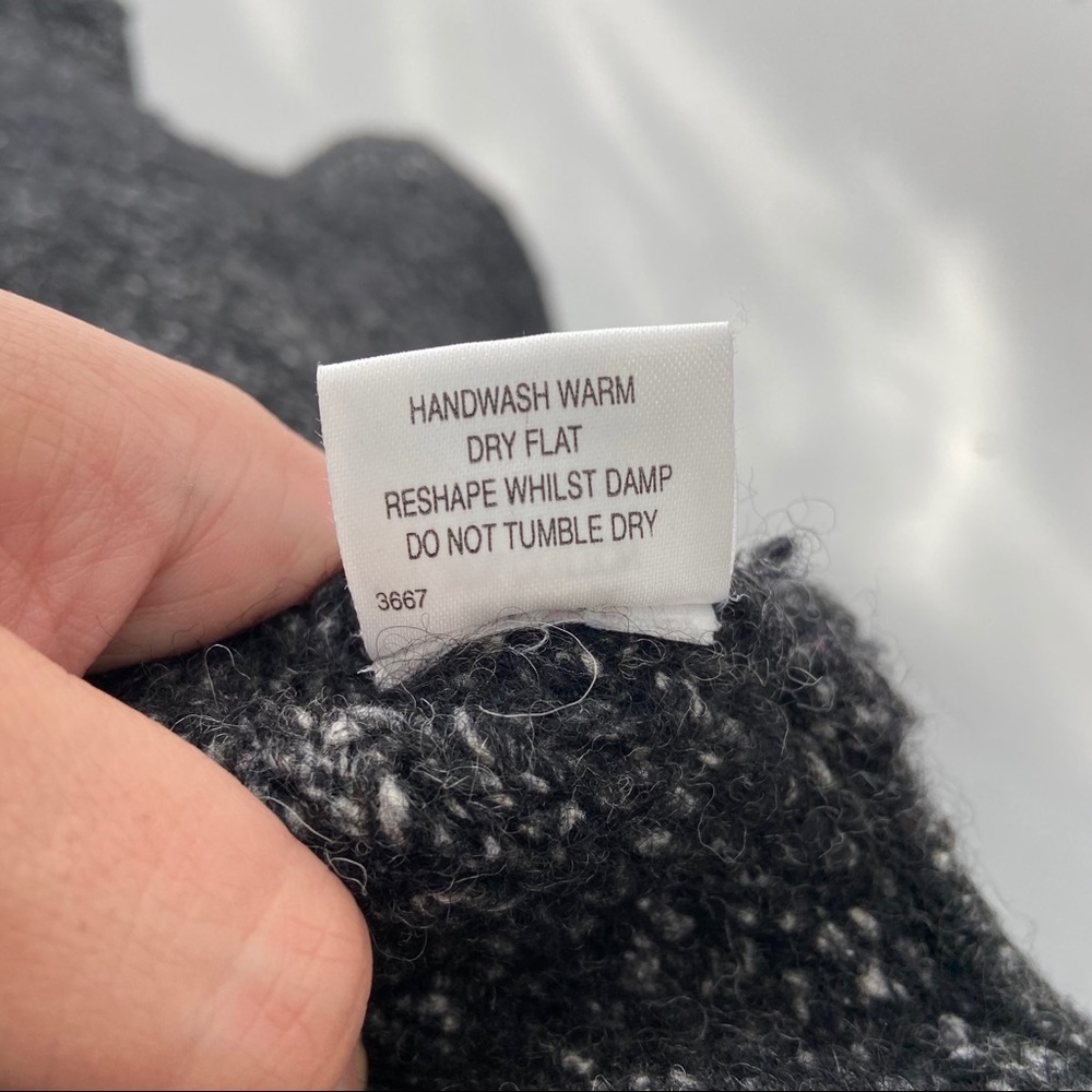 Pullover Black/White Wool White Stuff Sweater - image 4